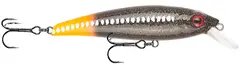 Prey Salmon Target UV Orange Tail 8,5cm Wobbler som flyter och kastar långt