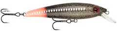 Prey Salmon Target UV Pink Tail 8,5cm Wobbler som flyter och kastar långt