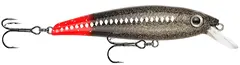Prey Salmon Target UV Red Tail 8,5cm Wobbler som flyter och kastar långt