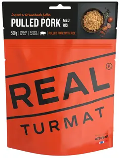 Real Turmat Pulled pork med ris Inspirerad av det amerikanska köket