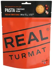 Real Turmat Pasta i Tomatsaus Varmende og mild vegansk gryterett