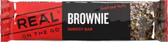 Real On The Go Brownie Energy Bar Proteinbar med smak av choklad