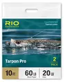 Rio Pro Tarpon Leader 40lbs/60lbs Handknuten Tafs med Ultra stark nylon