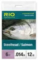 Rio Steelhead & Salmon leader 9' 0,28mm Tippet