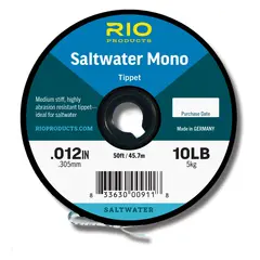 Rio Saltwater Mono Tippet Ultrastark monosen med hög brottstyrka