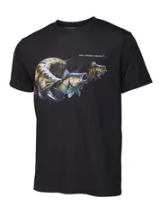 Savage Gear Cannibal T-shirt Black M Savage Gear predator t-shirt