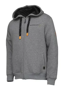 Savage Gear Classic Zip Hoodie Bekväm hoodie, Grey Melange