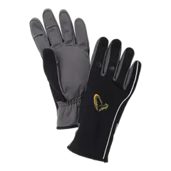 Savage Gear Softshell Winter Glove L Black, Handske