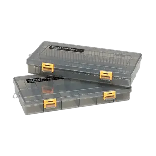 Savage Gear Flat Lure Box Smoke Kit Stor och högkvalitativ betesbox