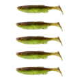 Savage Gear Fat Minnow T-Tail 10,5cm 11g Chartreuse Pumpackin 5-pack