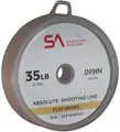 SA Absolute Shooting Lina 0,48 mm - 35lb Flat mono, 30m, Orange