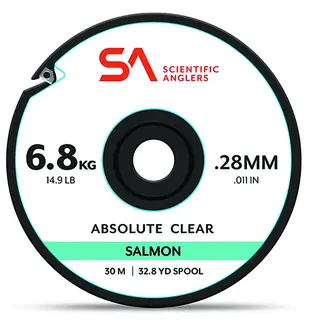 SA Absolute Salmon Tippet 30m