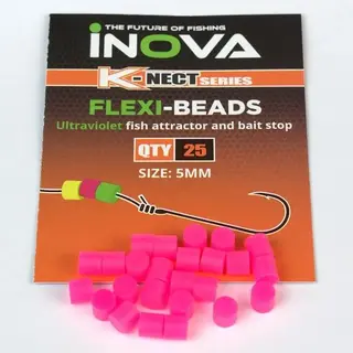 Inova Flexi-Beads UV Pink 5mm 25 st