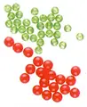 Sövik Round Beads 4mm Green Paket med 36 st