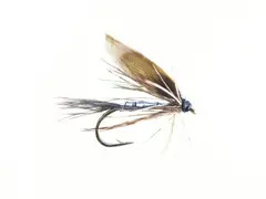 March Brown Silver #12 - Enkelkrok Köp 12 flugor och få en gratis flugask