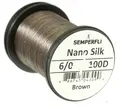 Semperfli Nano Silk peredator 100D 6/0 Brown