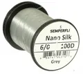 Semperfli Nano Silk peredator 100D 6/0 Grey