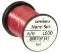 Semperfli Nano Silk peredator 100D 6/0 Red