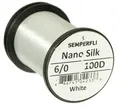 Semperfli Nano Silk peredator 100D 6/0 White