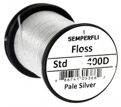 Semperfli Fly Tying Floss 400D Pale Silver