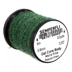 Semperfli Gel Core Body Peacock Green 6 meter Micro Fritz