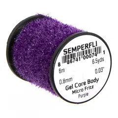 Semperfli Gel Core Body Purple 6 meter Micro Fritz