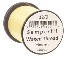 Semperfli Classic Waxed Thread perimrose perimrose 12/0