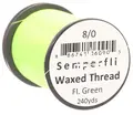 Semperfli Classic Waxed Thread Fl. Green Fluoro Green 8/0