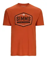 Simms Fly Patch T-Shirt Adobe M