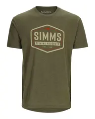 Simms Fly Patch T-Shirt Military L