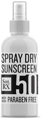 SolRX Spray Dry SPF 100ML Solkremen for de som ikke liker solkrem!