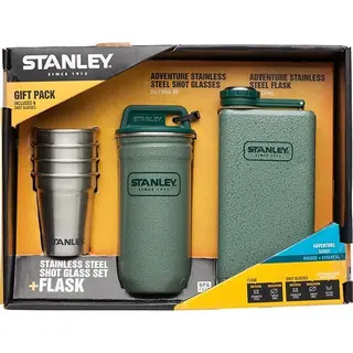 Stanley Adventure Steel Shots + Flask Gavesett
