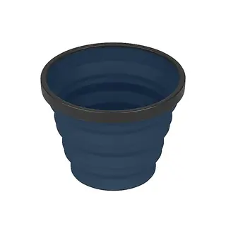 STS XMUG PLATT PACKAD Drink och Soup Cup Lätt och prickig koppp Navy Blue