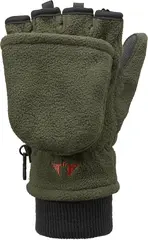 Swedteam Crest Thermo Gloves Green L Fleecevantar med Thinsulate-foder