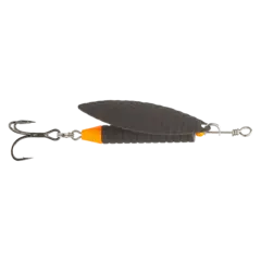 Søvik Atlantic Salmon Spinnare 25g Black/UV Orange Tail 25g