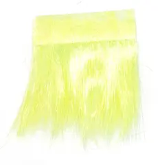 Veniard Fringe Wing Fluor Yellow Grymt vingmaterial med raka fibrer