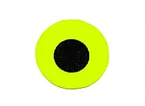 Flat Eyes Fluo Yellow 5,0 mm