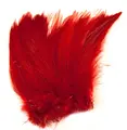Cock Hackles - Red Vingmaterial  för fiskeflugor