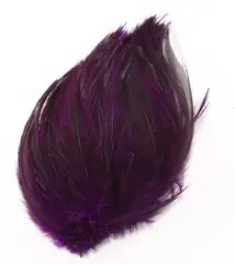 Cockhackles Badger - Purple Hackelmaterial