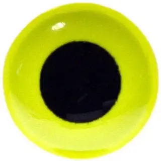 3D Epoxy Eyes - Holo Yellow 4mm 20st Wapsi