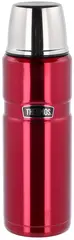Thermos Stainless King Termos Röd 1,2L Termos i rostfritt stål med kopplock