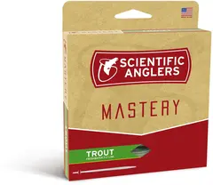 SA Mastery Trout Flyt WF #4 Green/Optic Green