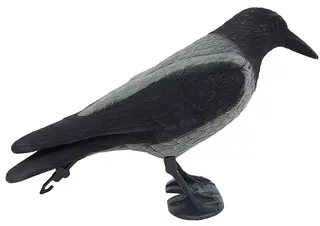 UKSW lockfågel kråka med Flock Hel kråka lockfågel med Flock-belägg