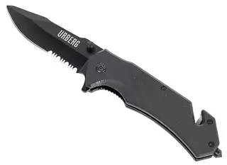 Urberg Folding Knife Black Fällkniv med optimalt grepp