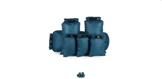 Urberg Drybag Set Midnight Blue 6-pack med lätta vattentäta packpåsar