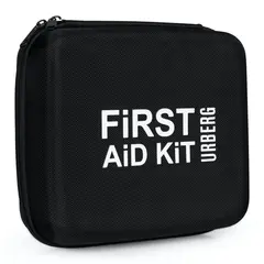 Urberg First Aid Kit Large Black Praktiskt förstahjälpenkit