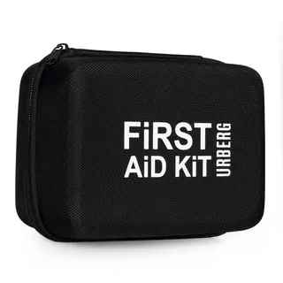 Urberg First Aid Kit Medium Black Praktiskt förstahjälpenkit