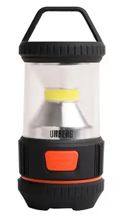 Urberg Lantern Mini Cob Black Campinglykt med lystid på 124 timer