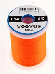 Veevus Bindtråd  6/0 - Fluo Orange Blindtråd, tuff, lätt att dela
