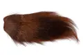 Veniard Bucktail Large Dark Brown Kvalitet hjort svans med långa fibrer